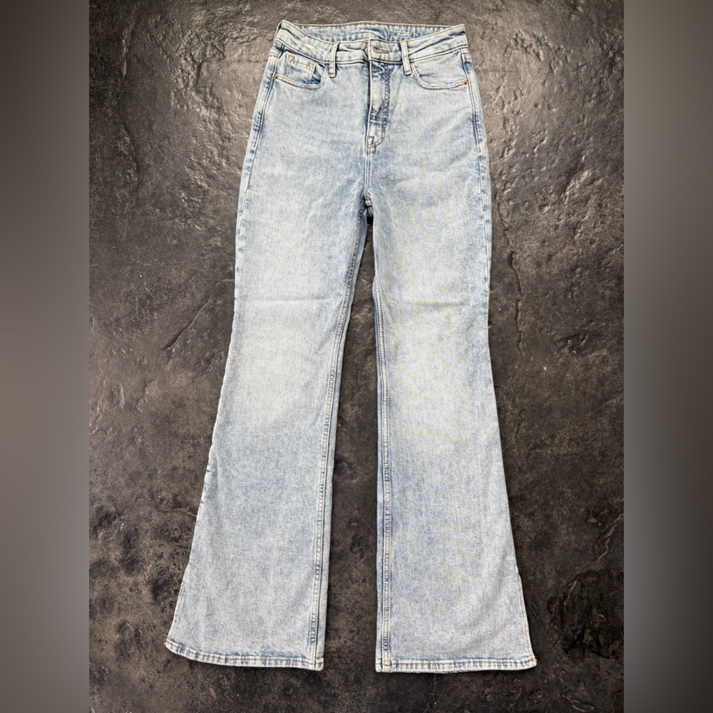 Old Navy Light Wash Flare Jeans
